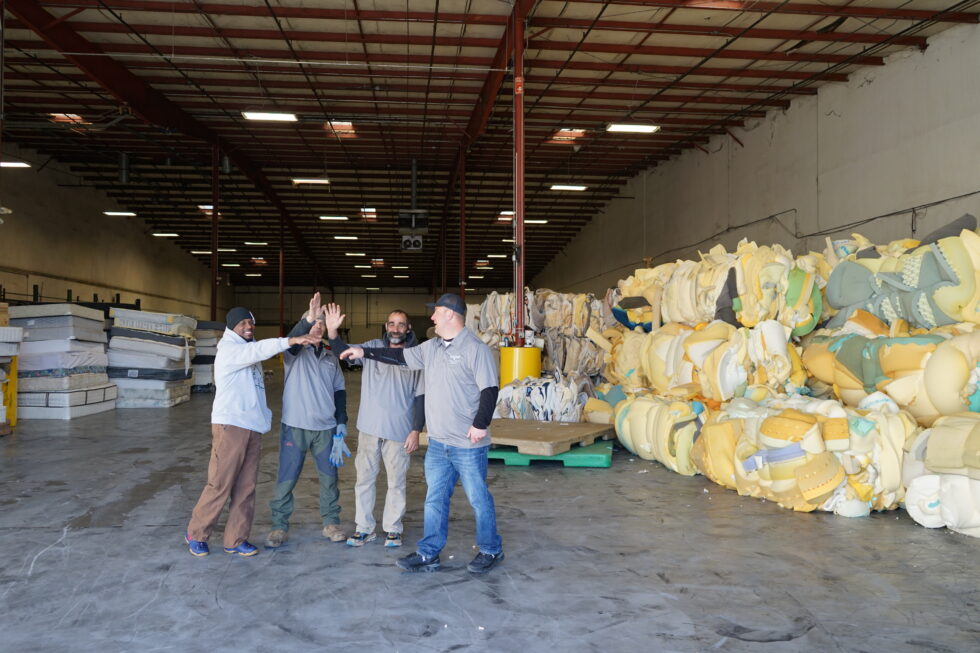 SpringBack Celebrates Mattress Recycling Milestone Spring Back
